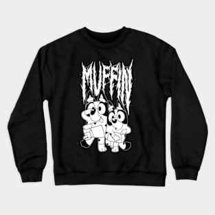 Muffin Bluey Metal Crewneck Sweatshirt